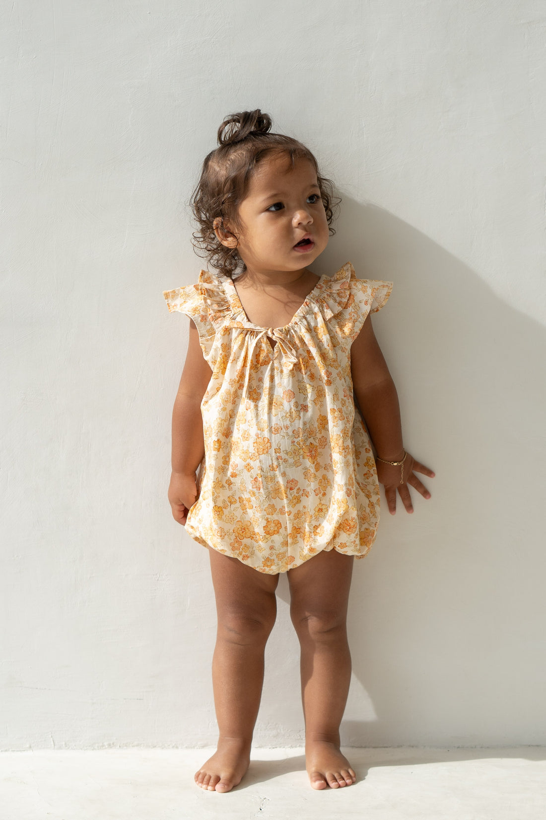 Opie Romper | Buttercup Print