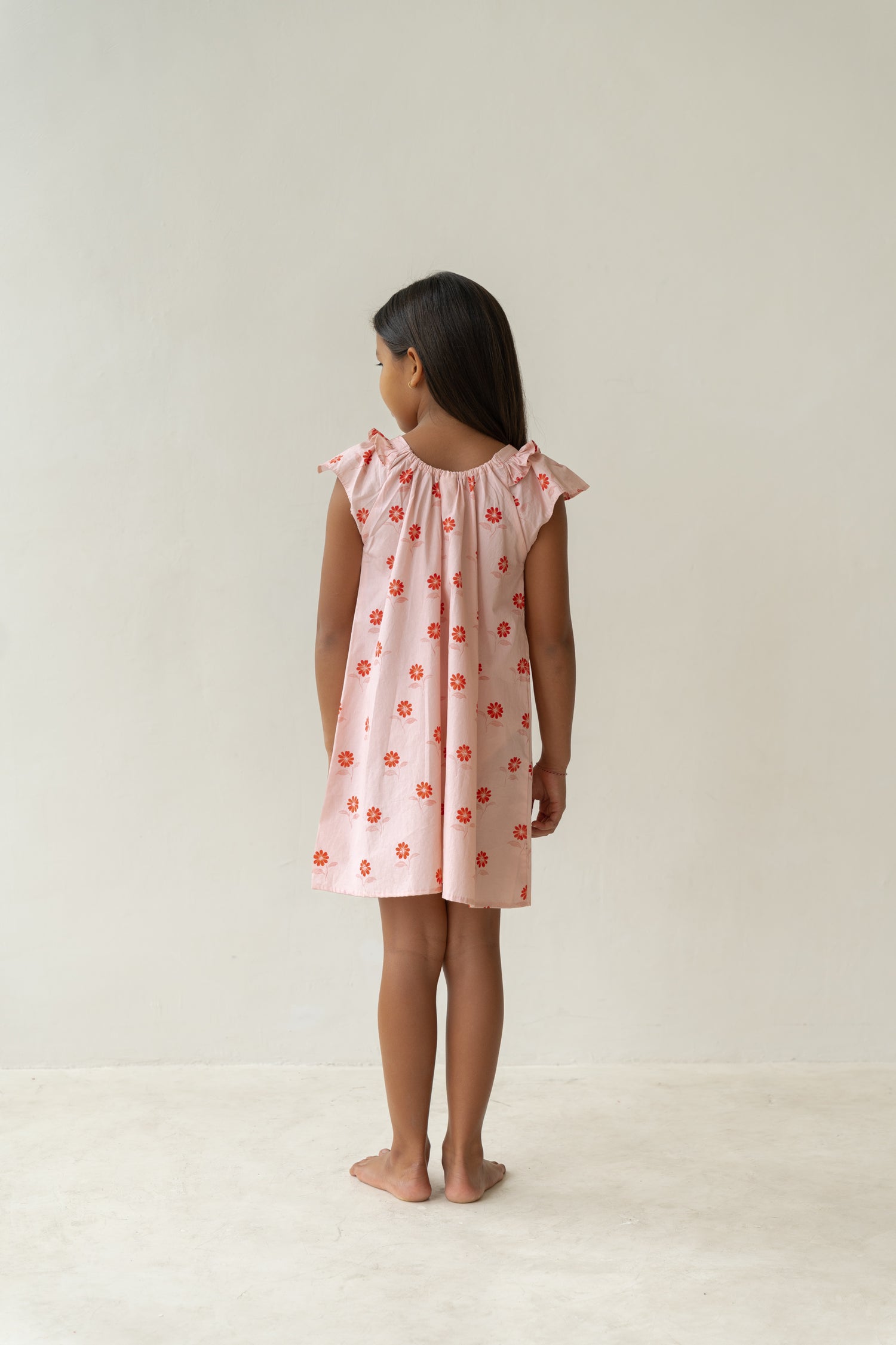 girls floral print dress