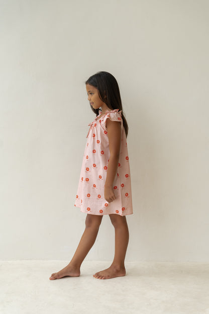 girls floral print dress