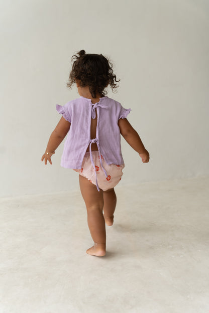 baby floral print bloomers