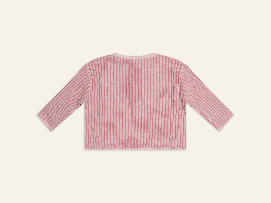 Essential Knit Jumper | Strawberry Stripe