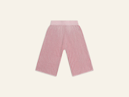 Essential Knit Pants | Strawberry Stripe