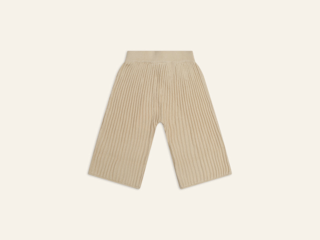Essential Knit Pants | Biscuit