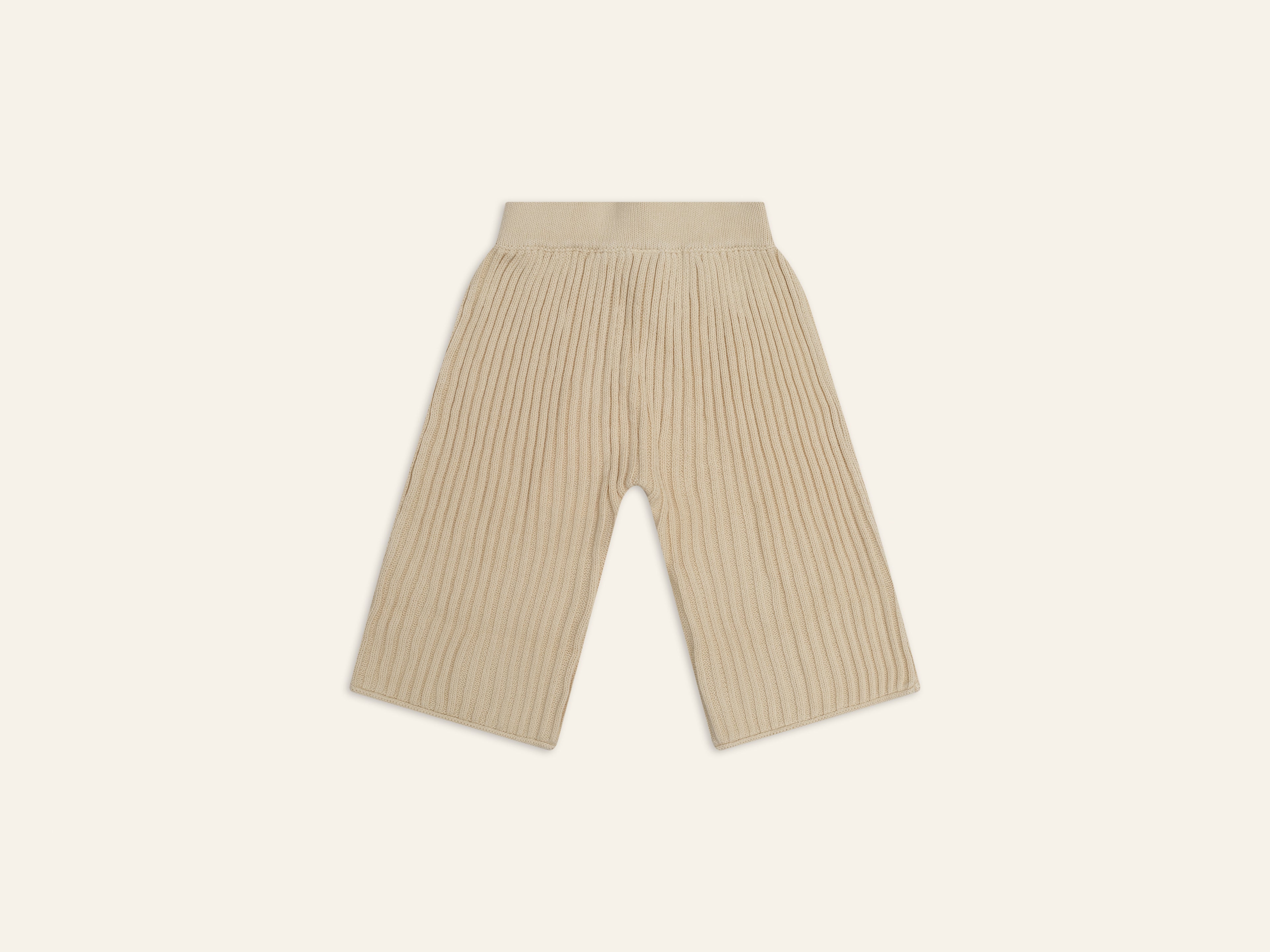 Essential Knit Pants | Biscuit
