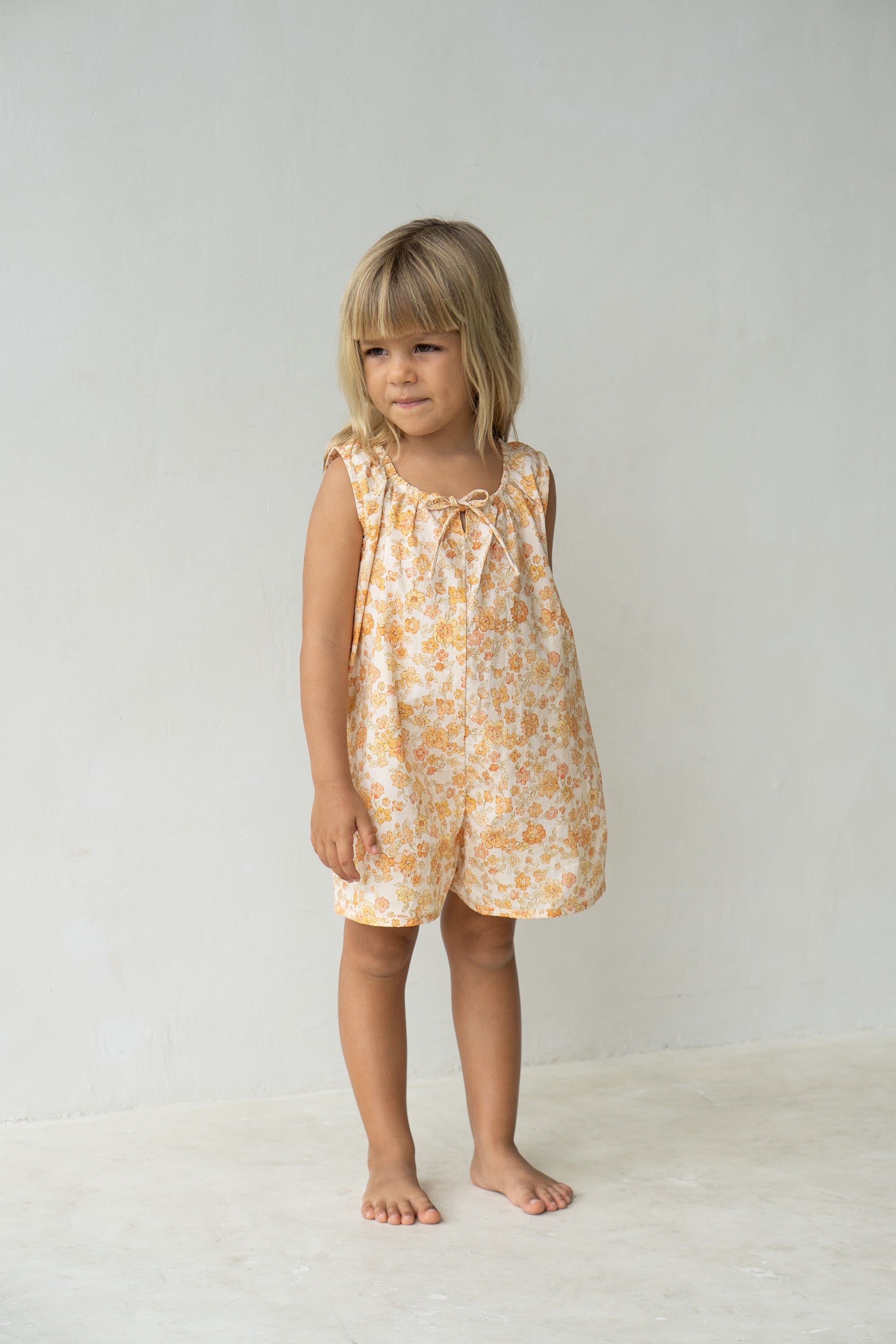 Sadie Overalls | Buttercup Print