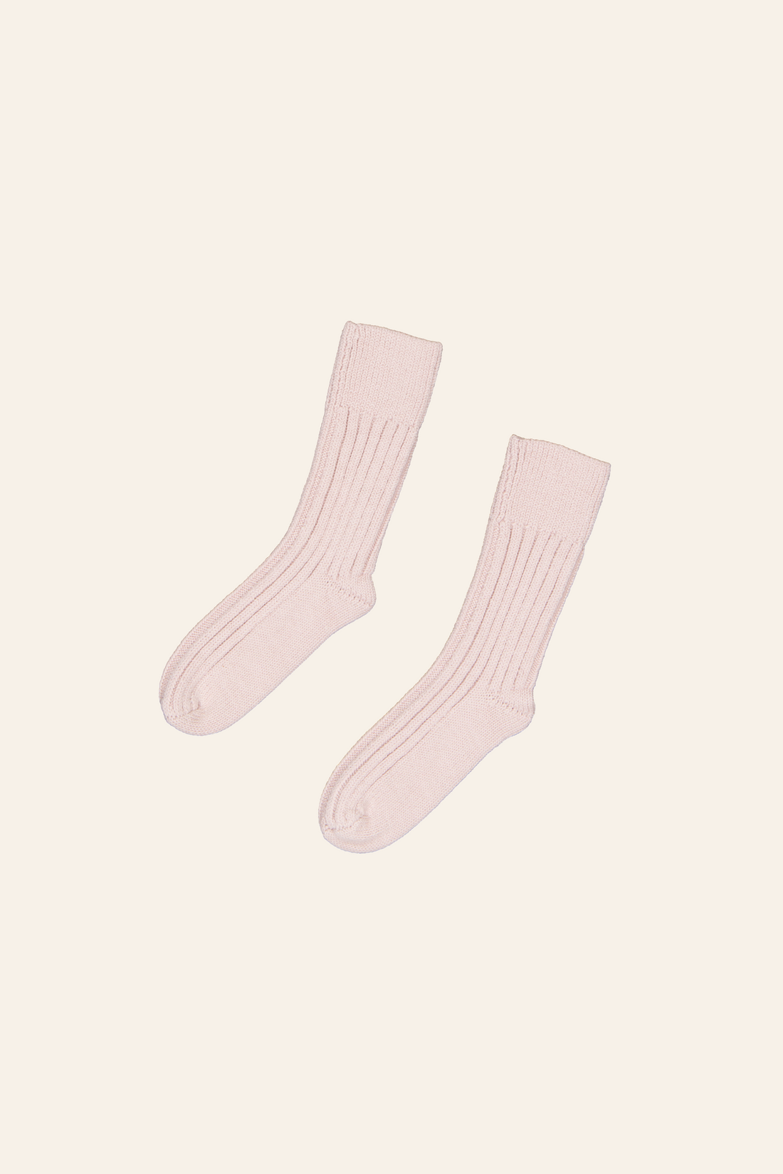 Knit Socks | Dusty Pink