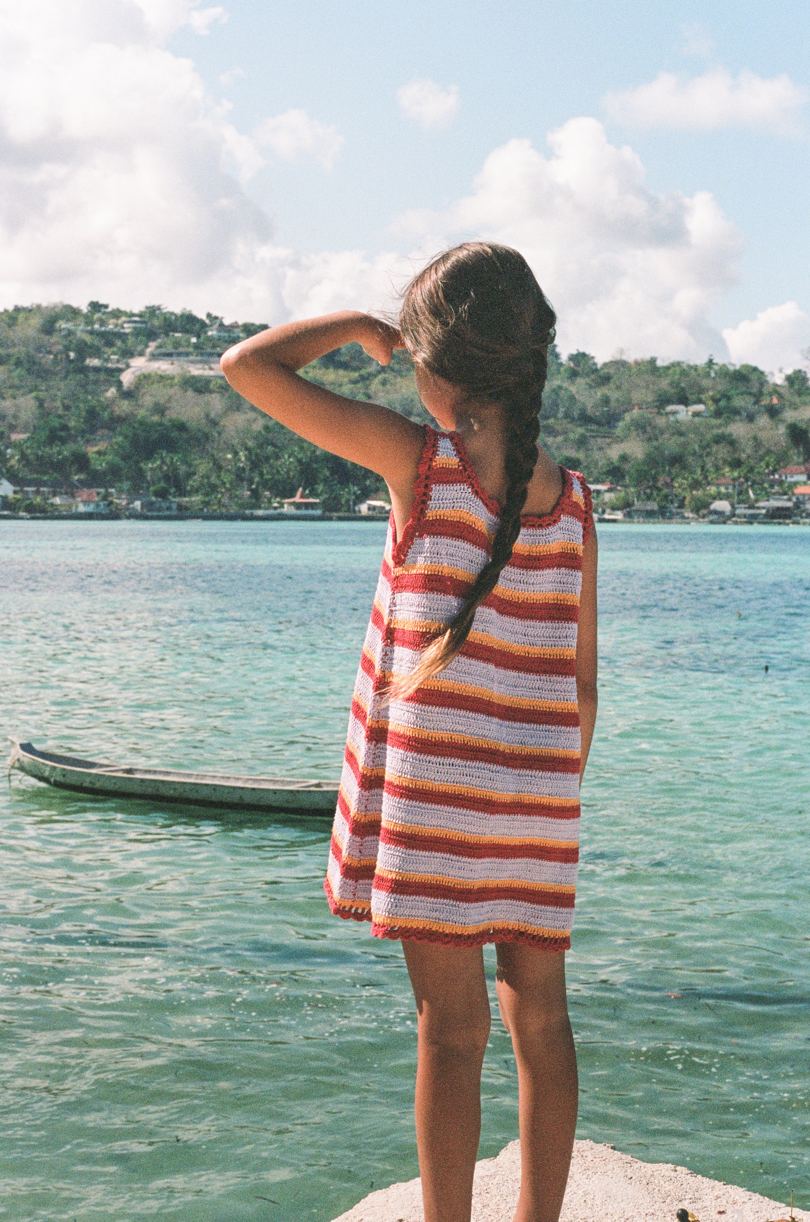 Crochet Mini | Sunset Stripe