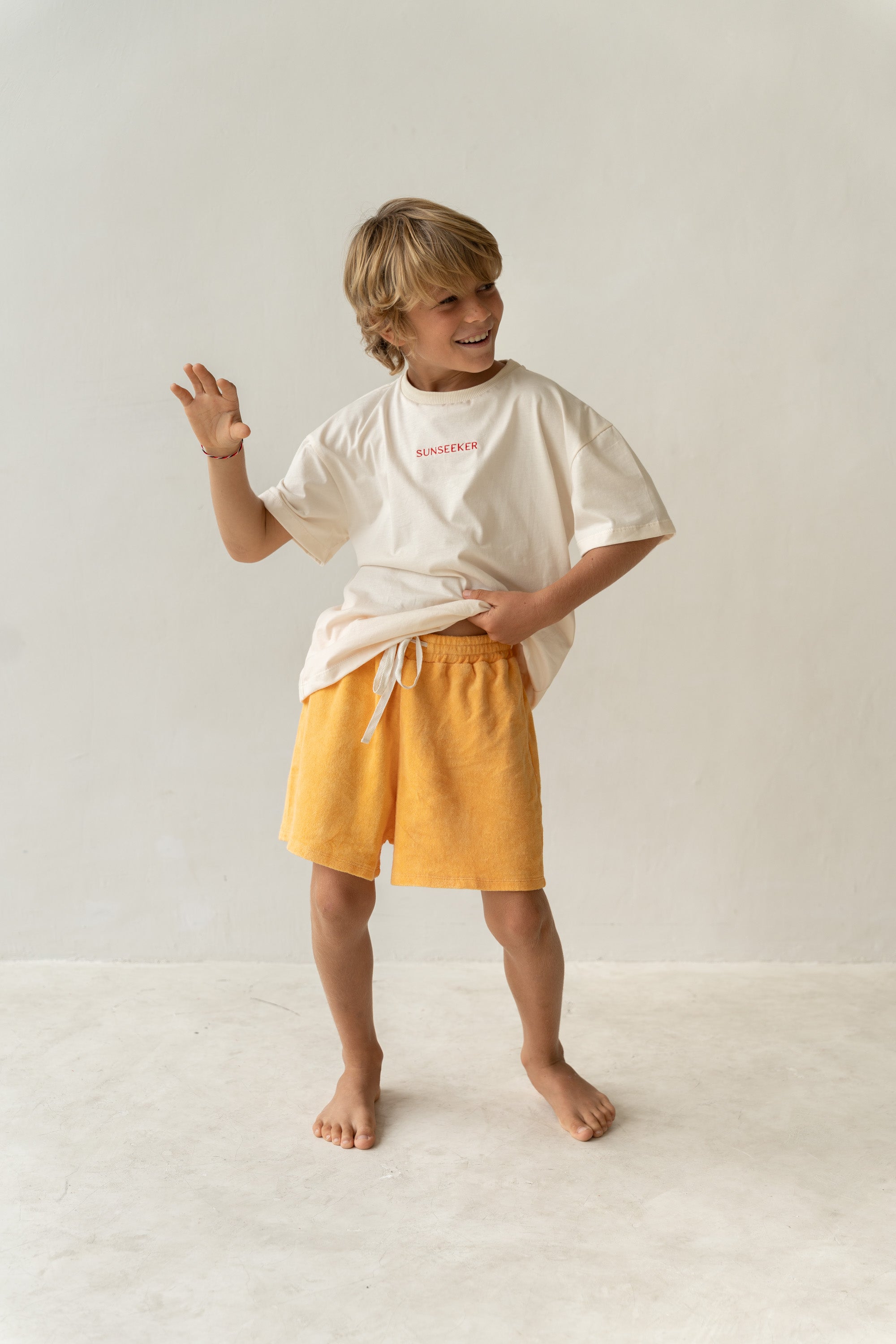 boys cotton terry toweling shorts