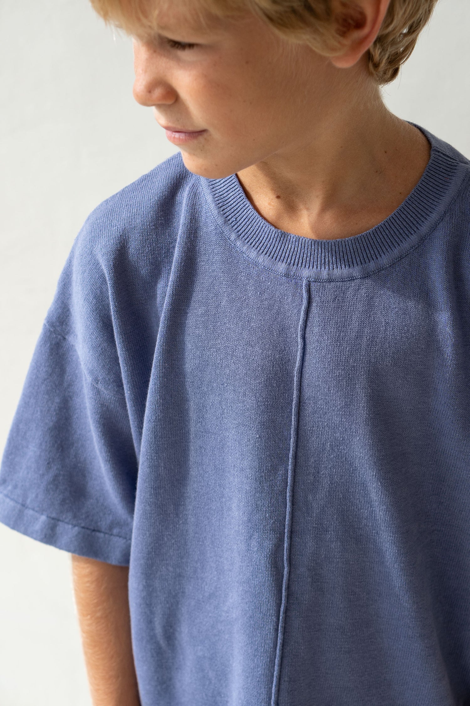 Thin Knit Tee | Dusk