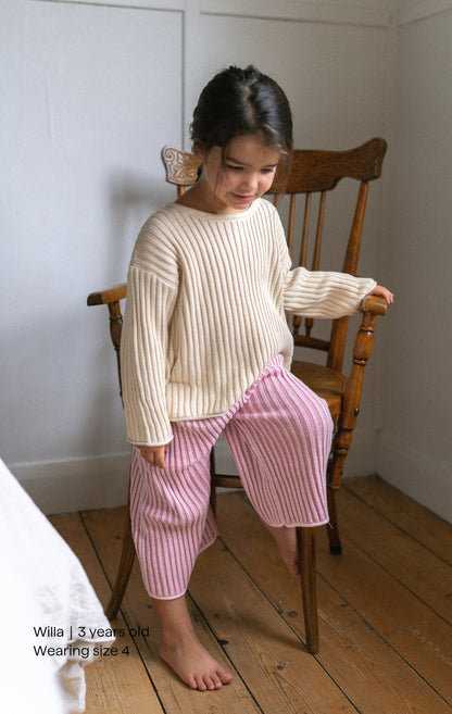 Essential Knit Jumper | Biscuit