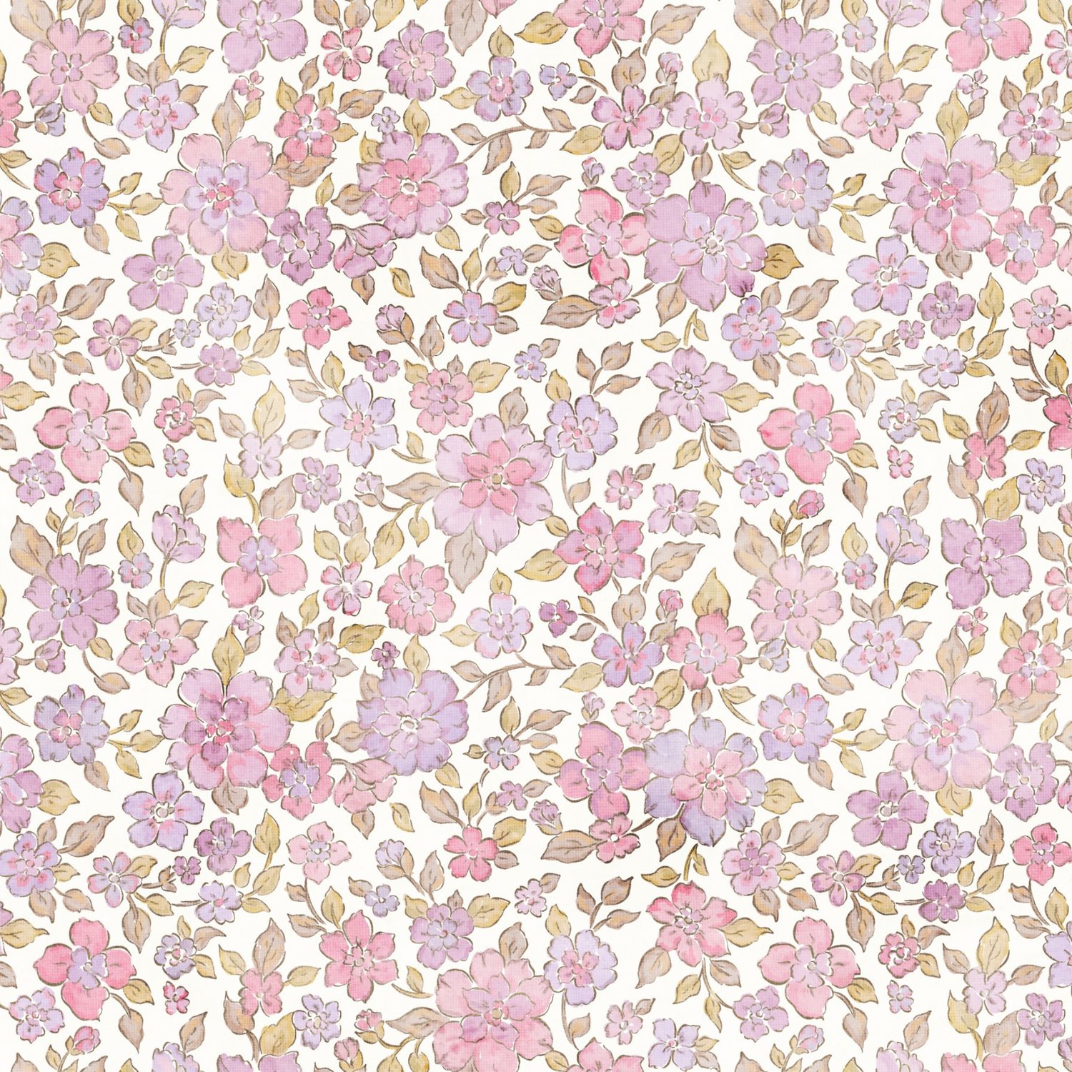 Florence Dress | Lavender Bloom Print