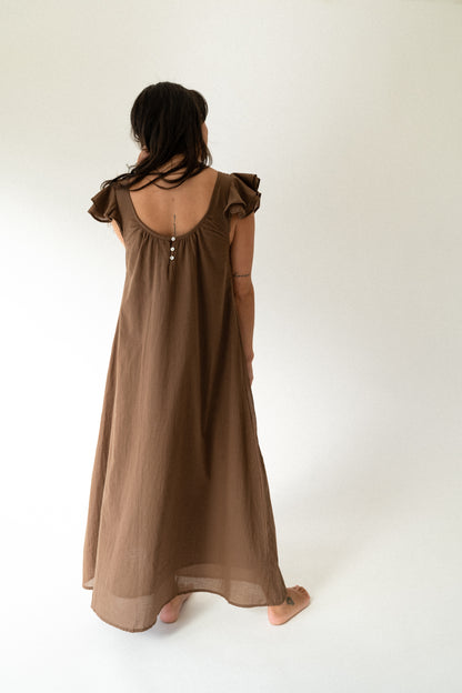 Paloma Maxi Dress | Cocoa