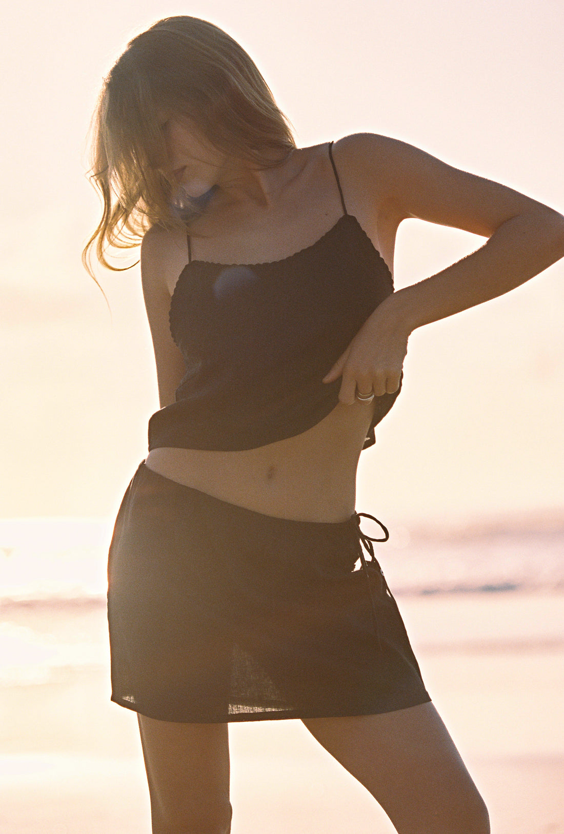 Morgan Mini Skirt | Black