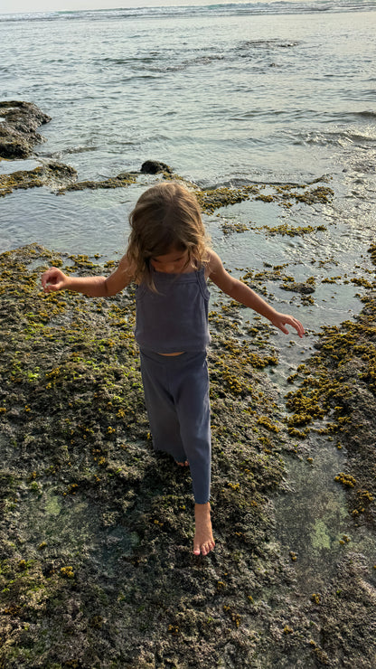 Rib Pants | Ocean