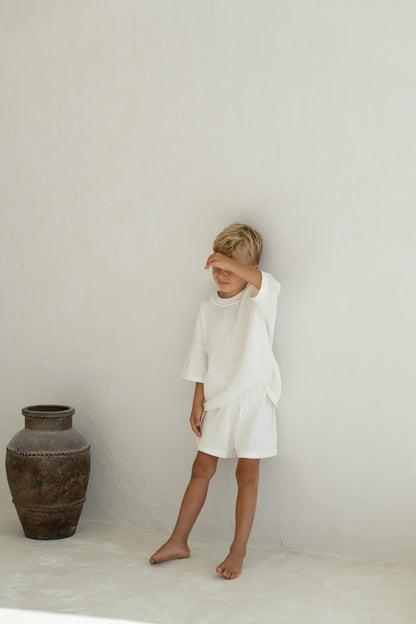 Thin Knit Shorts | Off White