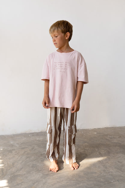 Hennie Pants | Cocoa Stripe