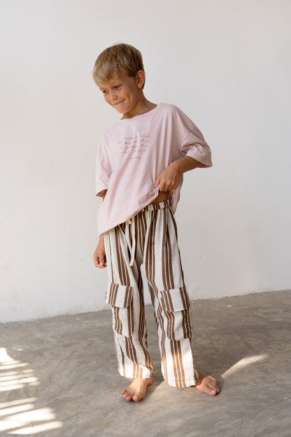 Hennie Pants | Cocoa Stripe