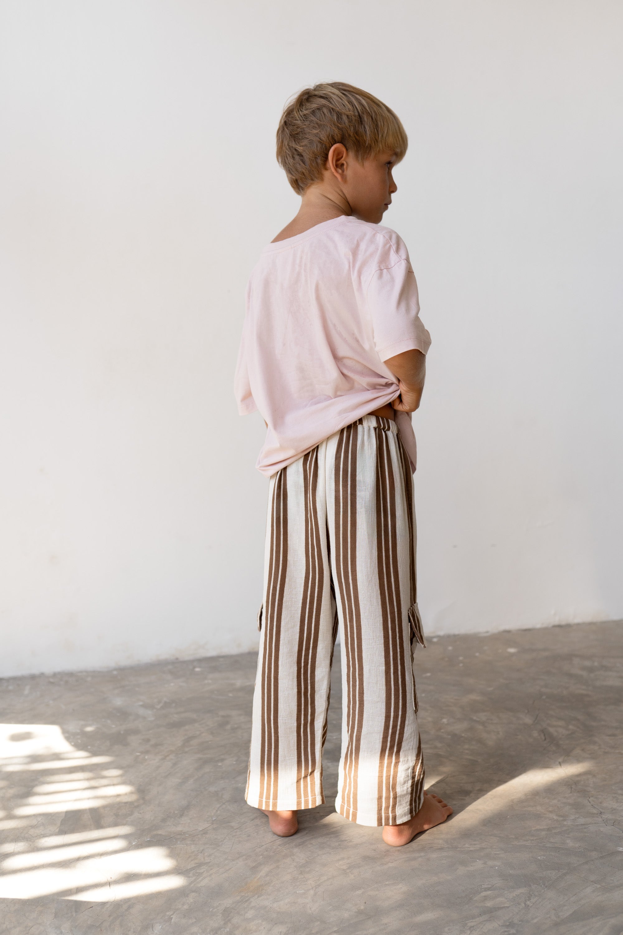 Hennie Pants | Cocoa Stripe