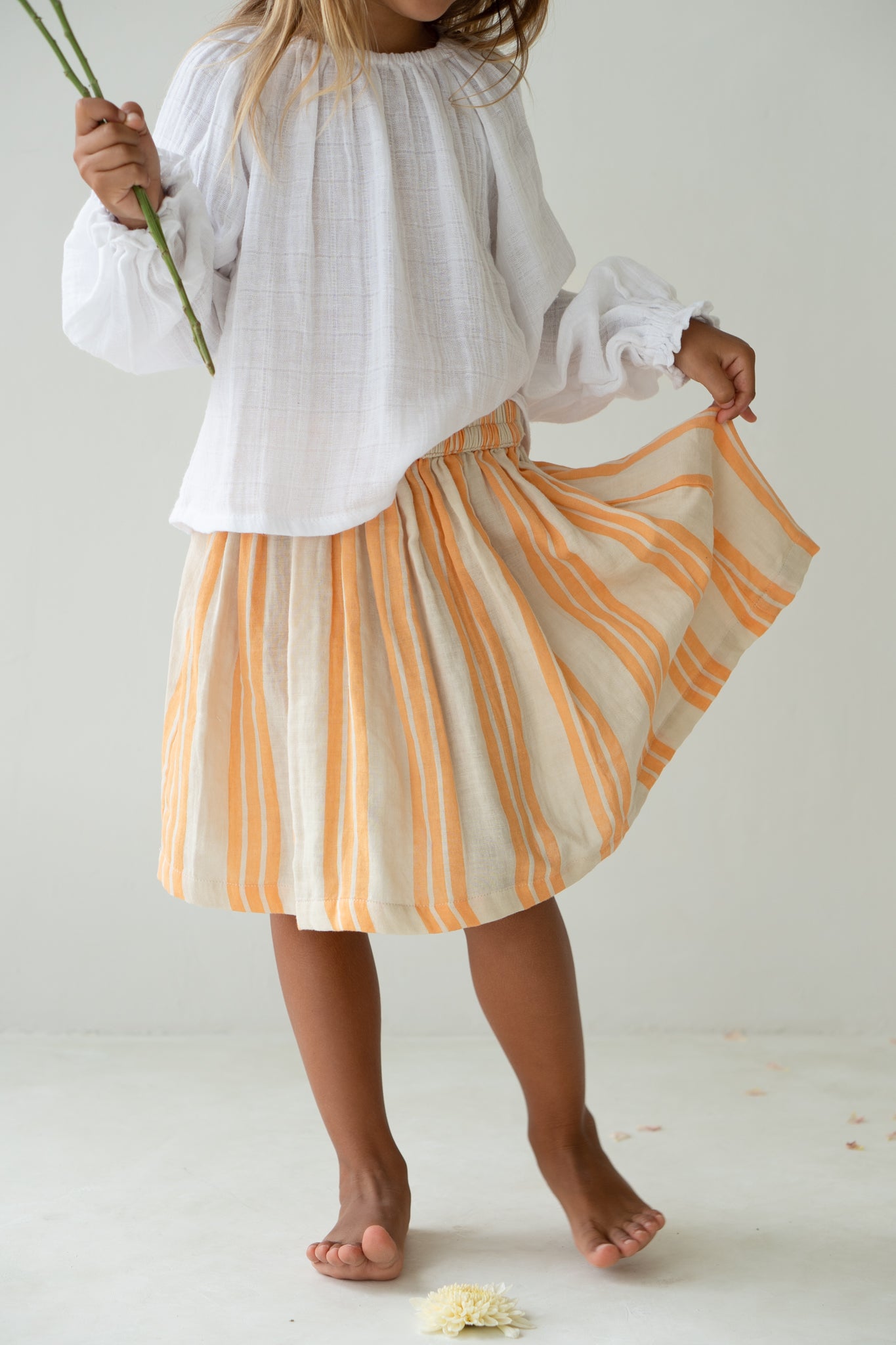 Lottie Skirt | Sunburst Stripe