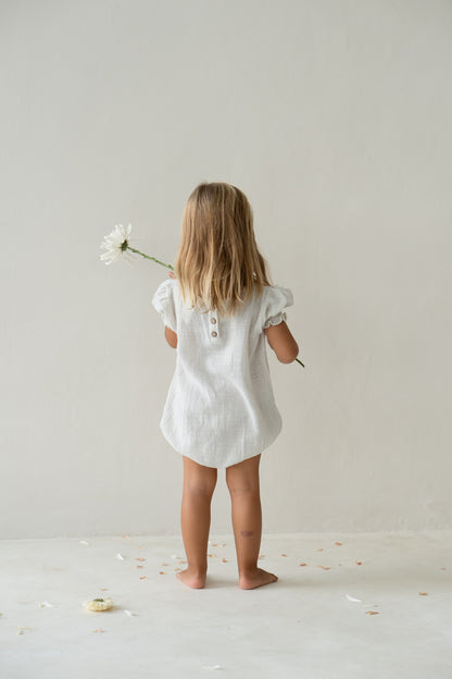 Summer Meadow Romper | Pearl