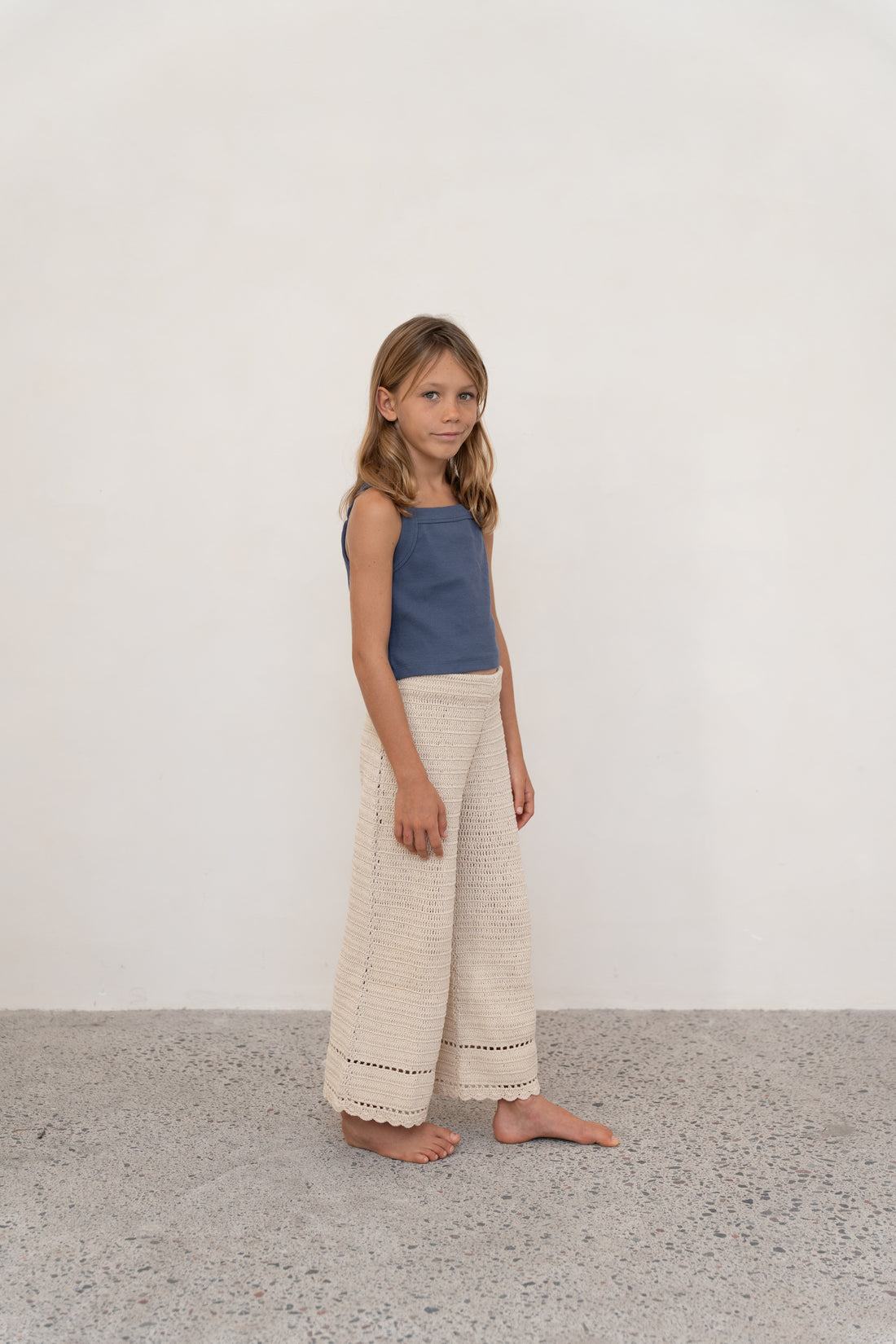 Crochet Pants | Ecru