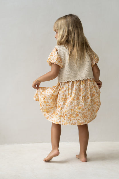 Florence Dress | Buttercup Print