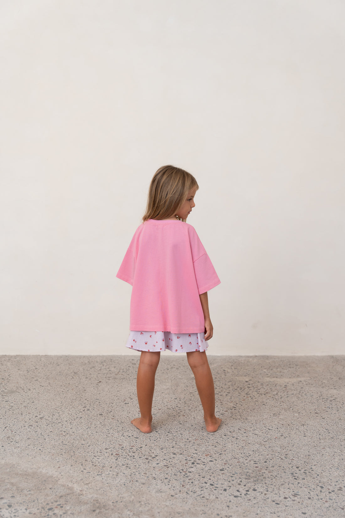 Dancing Flowers Tee | Peony