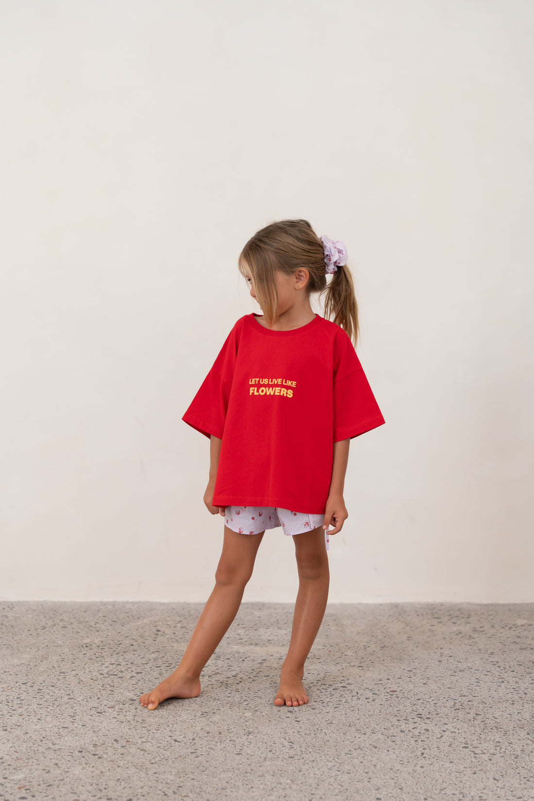 Live Like Flowers Tee | Cherry