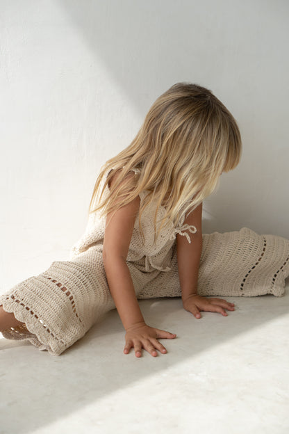 Crochet Vest | Ecru