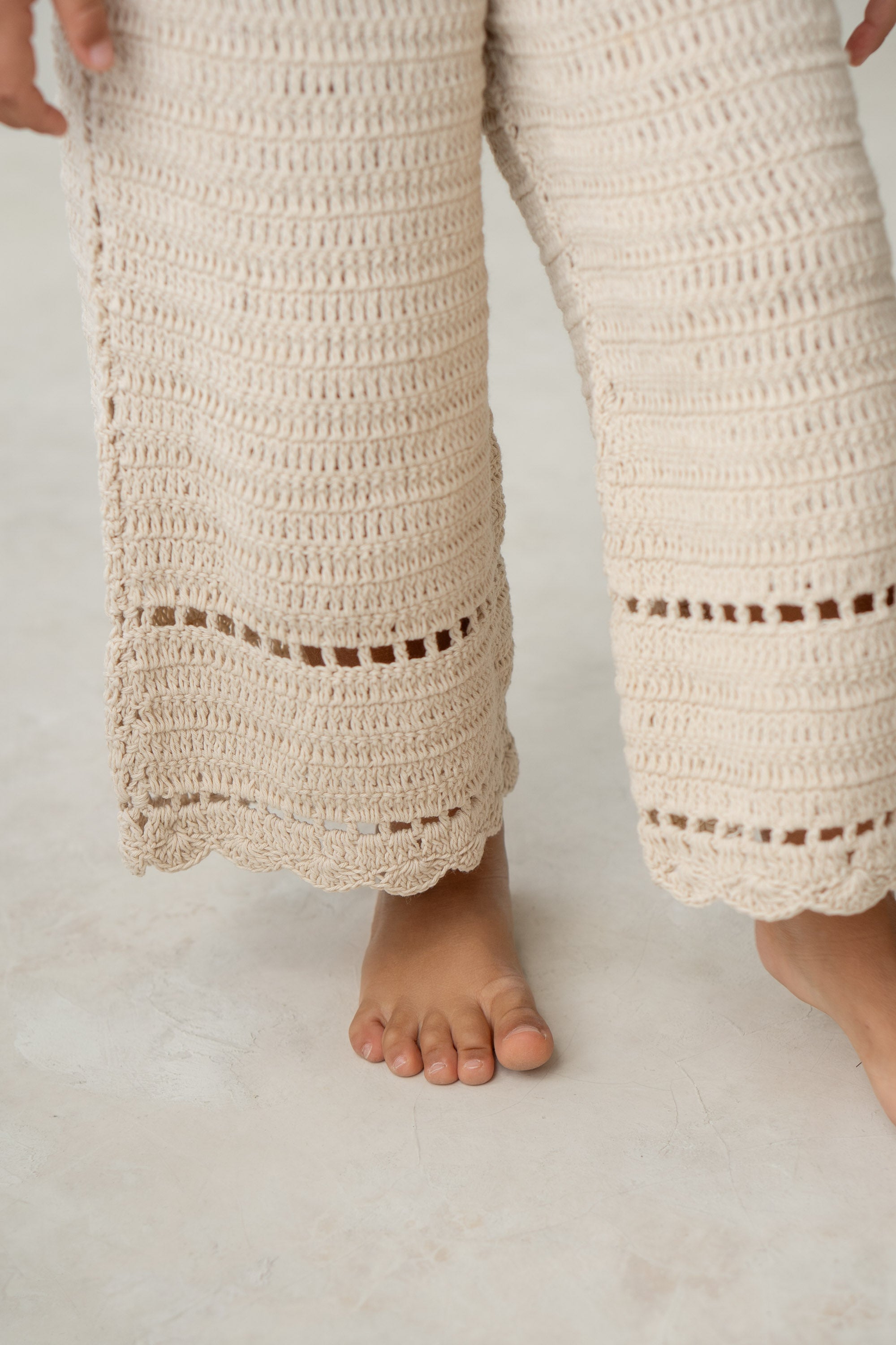 Crochet Pants | Ecru