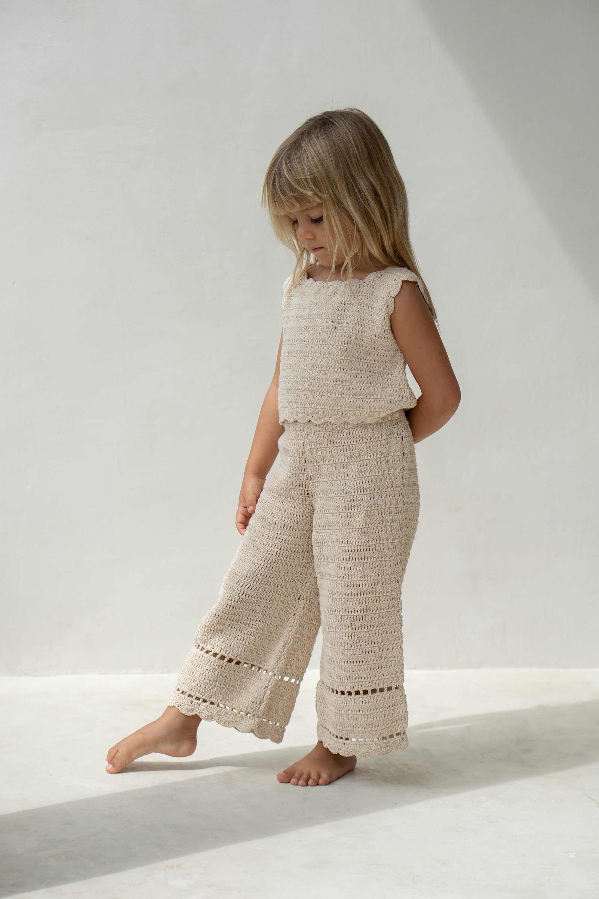 Crochet Pants | Ecru