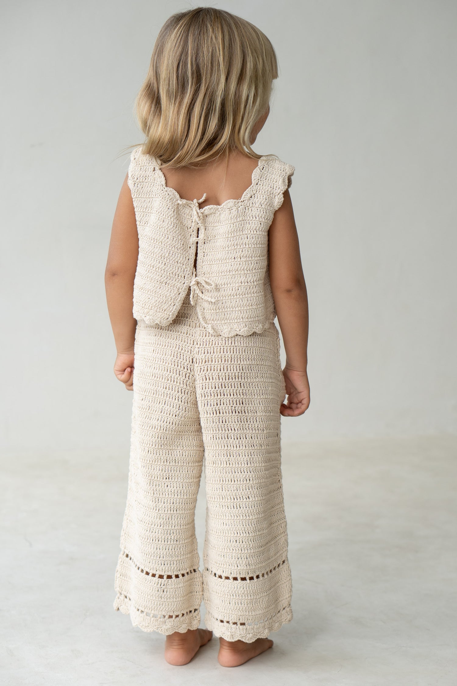 Crochet Vest | Ecru