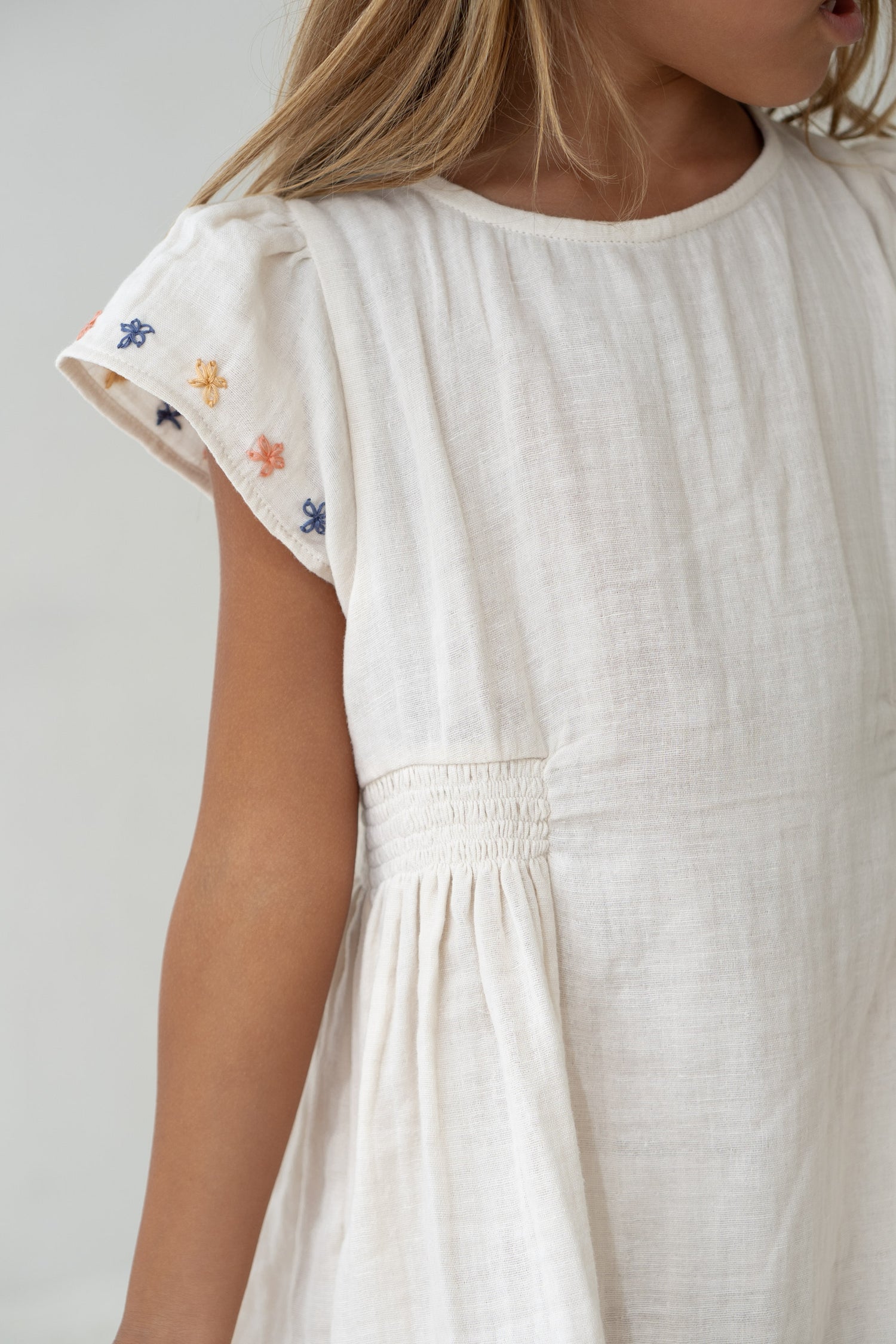 Blossom Dress | Embroidered