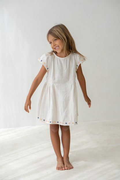 Blossom Dress | Embroidered