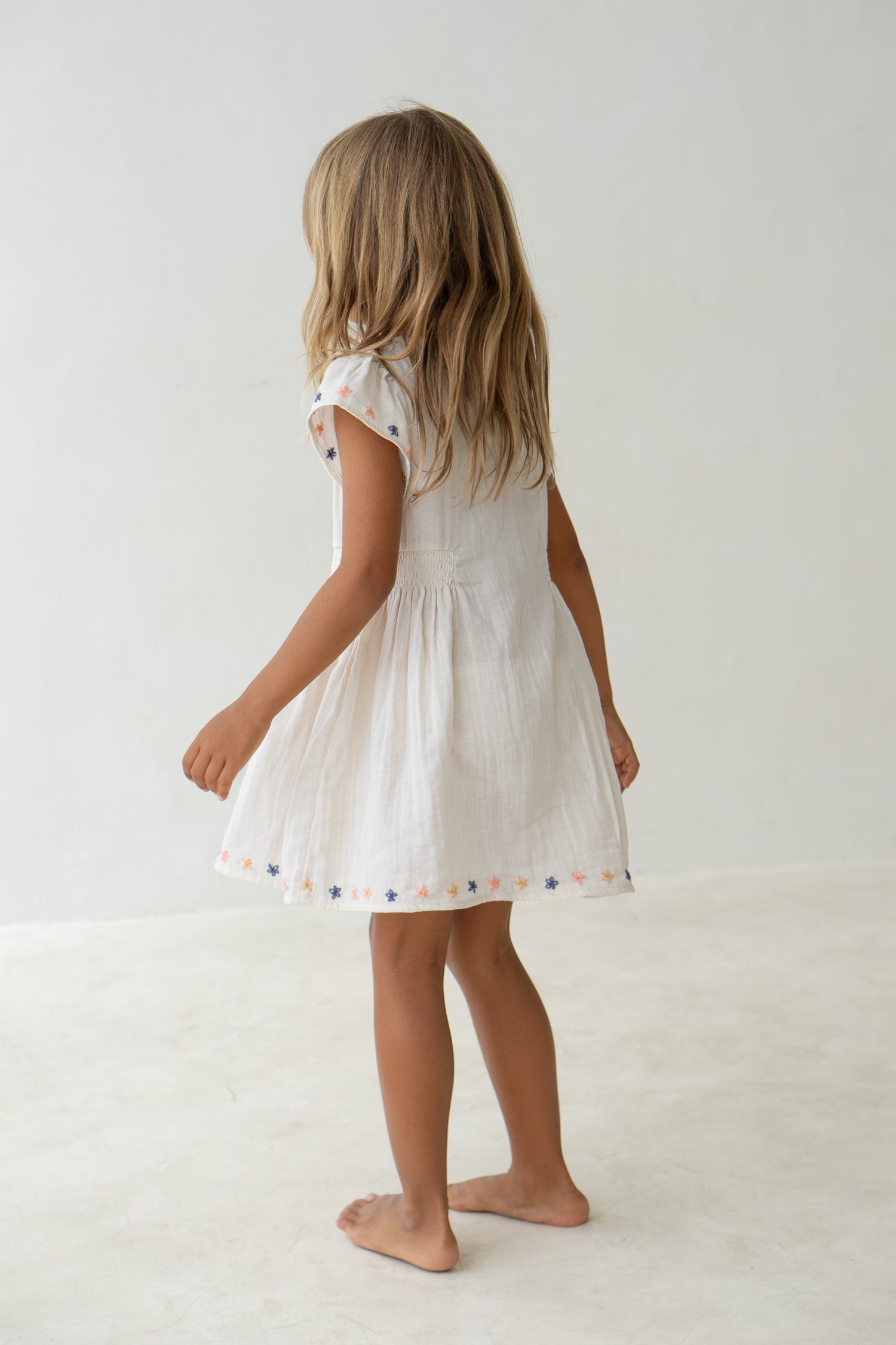 Blossom Dress | Embroidered