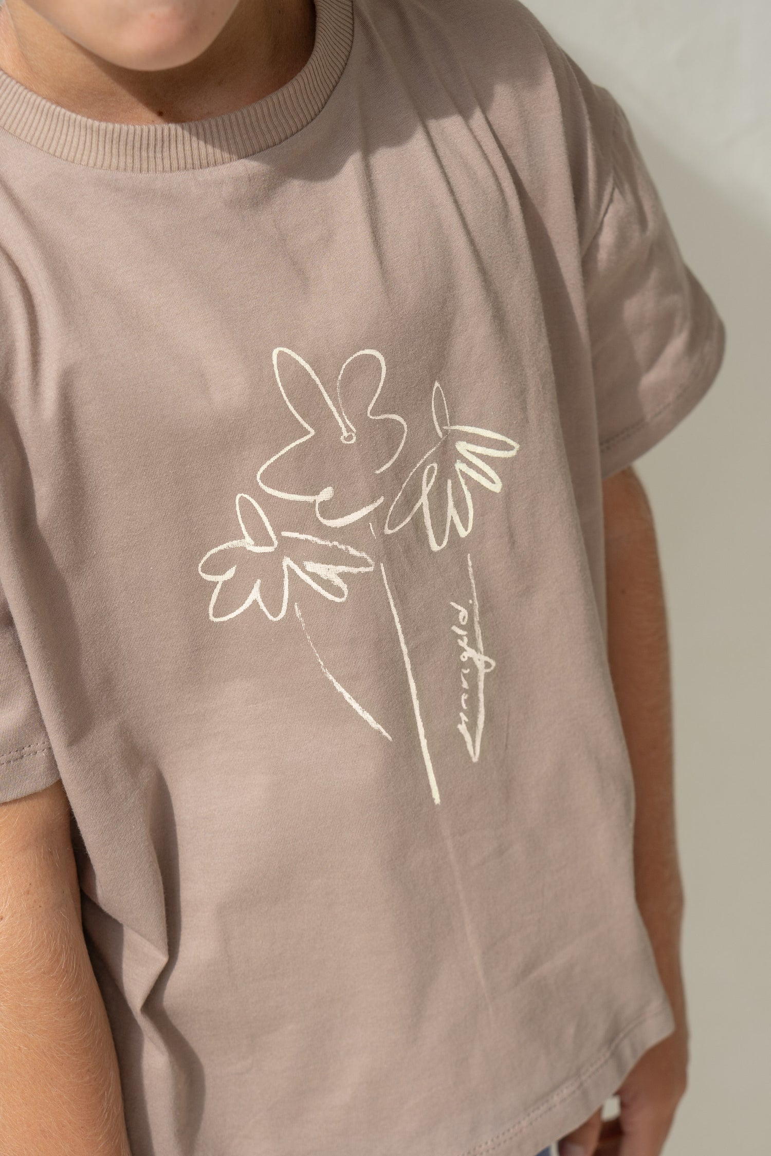 Marigold Tee | Mushroom