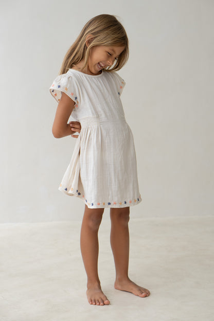 Blossom Dress | Embroidered