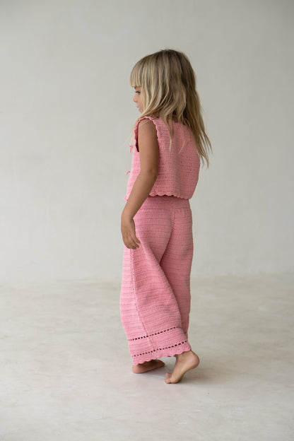 Crochet Pants | Coral