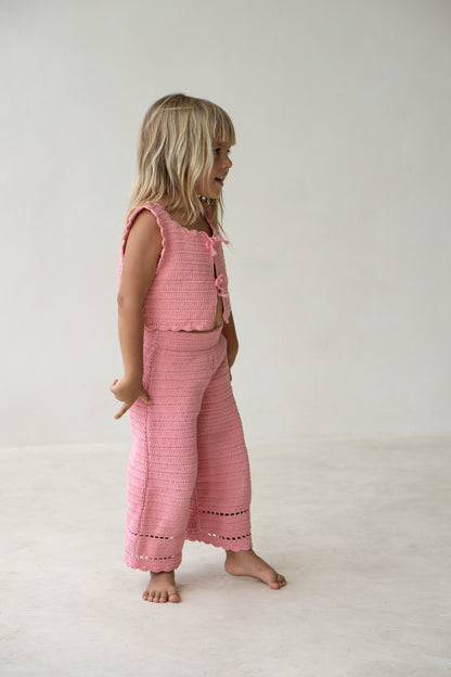 Crochet Pants | Coral