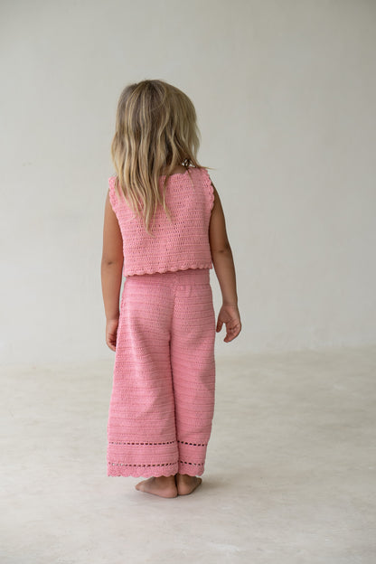 Crochet Pants | Coral