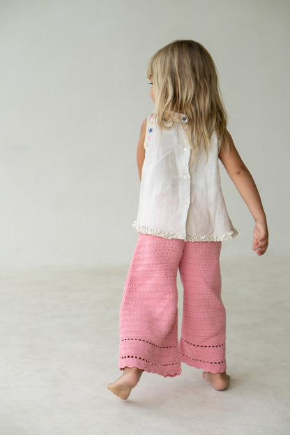 Crochet Pants | Coral