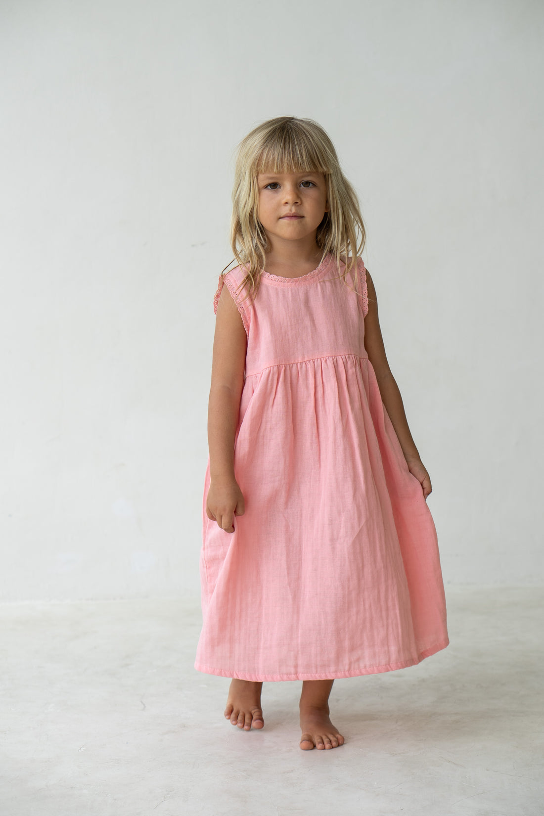 Eden Dress | Coral