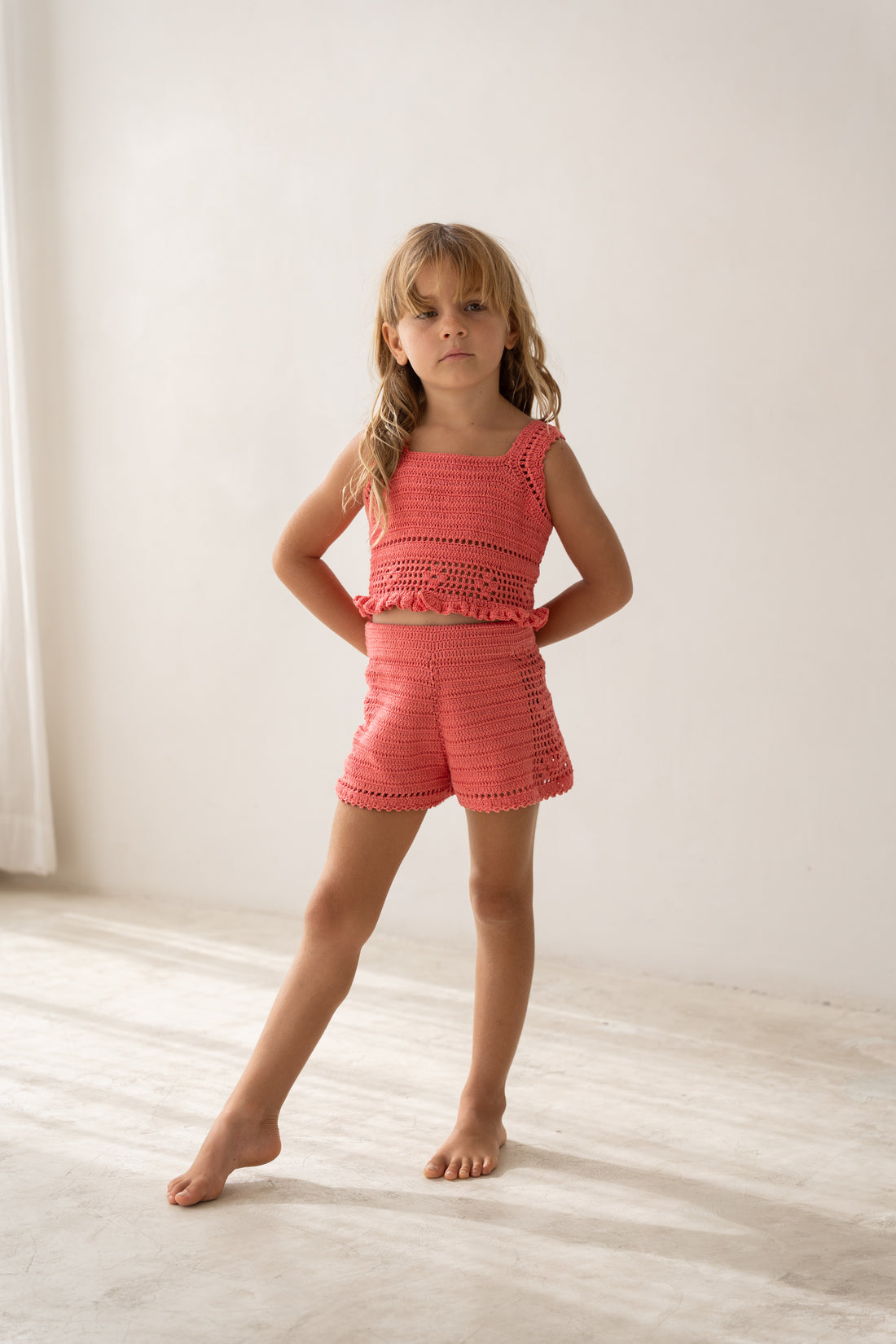 Crochet Shorts | Hibiscus