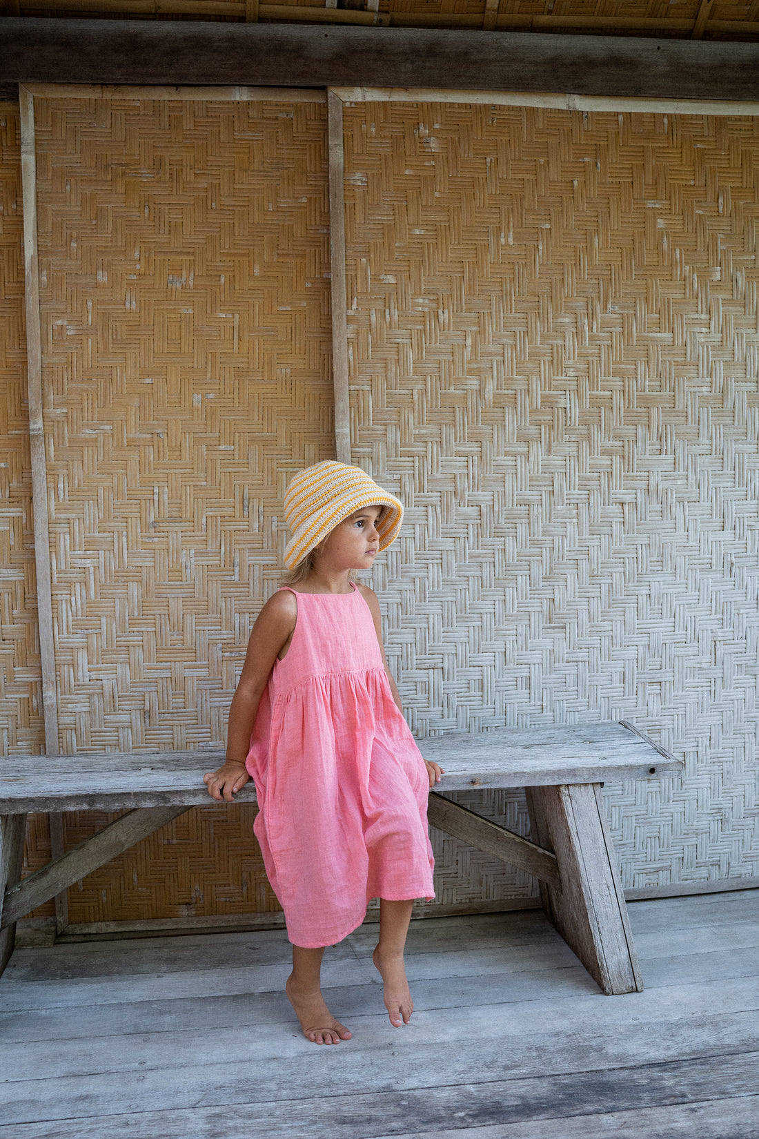 Crochet Hat | Mango Stripe