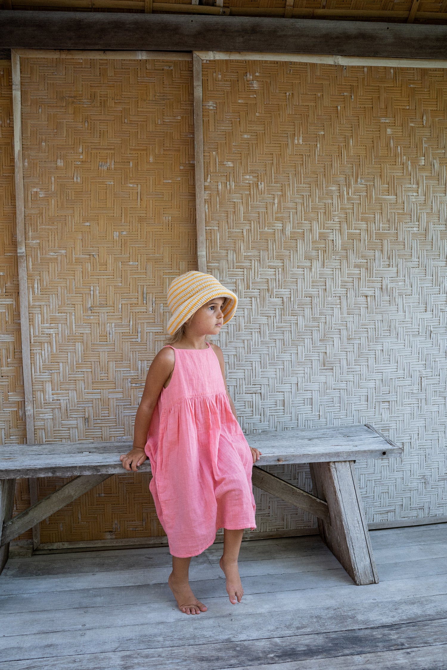 Crochet Hat | Mango Stripe