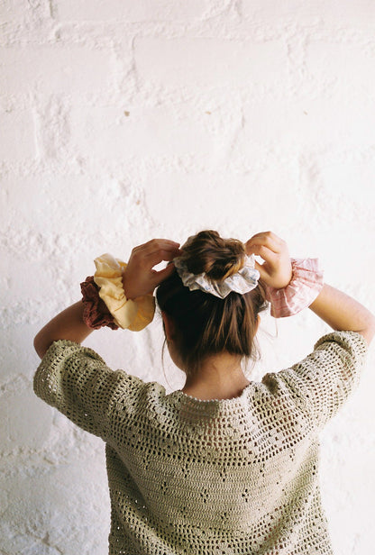 Scrunchie | Indigo Bloom