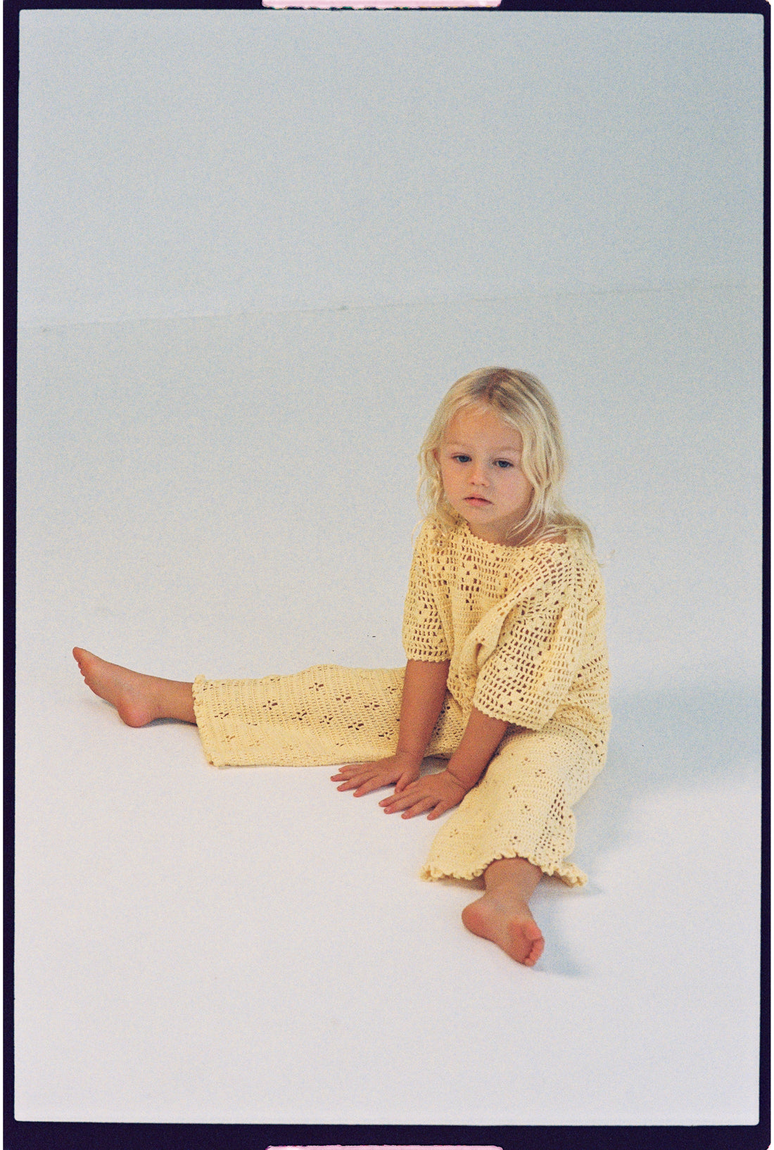 Filet Crochet Crop | Butter